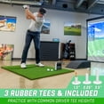 thumbnail image 2 of GoSports Golf Putting and Hitting Mat Pro 5x4ft Artificial Turf for Indoor and Outdoor Practice, 2 of 6