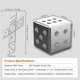 thumbnail image 3 of 2PCS Welding Kit Dice, Welding Coupons, 1 PC, Mild Steel, 16 Gauge Welding Plate, DIY Square, Welding Practice, 3 of 5