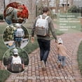 thumbnail image 6 of Parker Baby Co. Diaper Backpack with Changing Pad, Insulated Pockets & Stroller Straps, Cream, 6 of 7