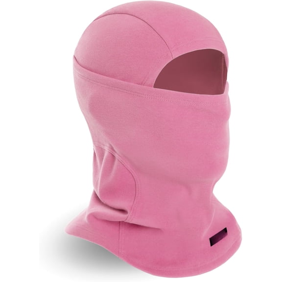 Balaclava Ski Mask for Men Women, Warm Fleece Mask Full Cover for Cold Weather Skiing Cycling, Ponytail Friendly