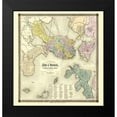 thumbnail image 2 of Dearborn 15x16 Black Modern Framed Museum Art Print Titled - Boston Massachusetts - Dearborn 1839, 2 of 5
