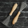 thumbnail image 3 of Pot Brush Oven Scraper Scrubber Dishes Scrubbers For Wok Accessories Long Handle Kitchen, 3 of 6