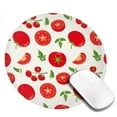 thumbnail image 2 of Disketp Fresh Red Tomato Small Mouse Pad 7.9x7.9 Inches,Washable Round Mousepad For Office Laptop Computer,Non-Slip Rubber Base Mouse Pads For Wireless Mouse, 2 of 8