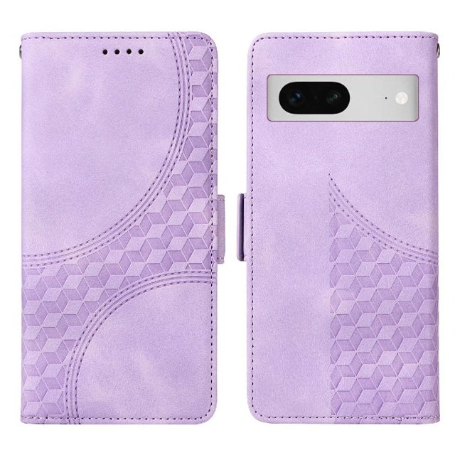 Funda GANGXUN para Google Pixel 7 con diseño acolchado elegante, cuero PU, protección total y ajuste preciso