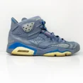 thumbnail image 1 of Ni - ke Ni - ke Mens Air Jordan 6 384664-400 Blue Basketball Shoes Sneakers Size 9, 1 of 5
