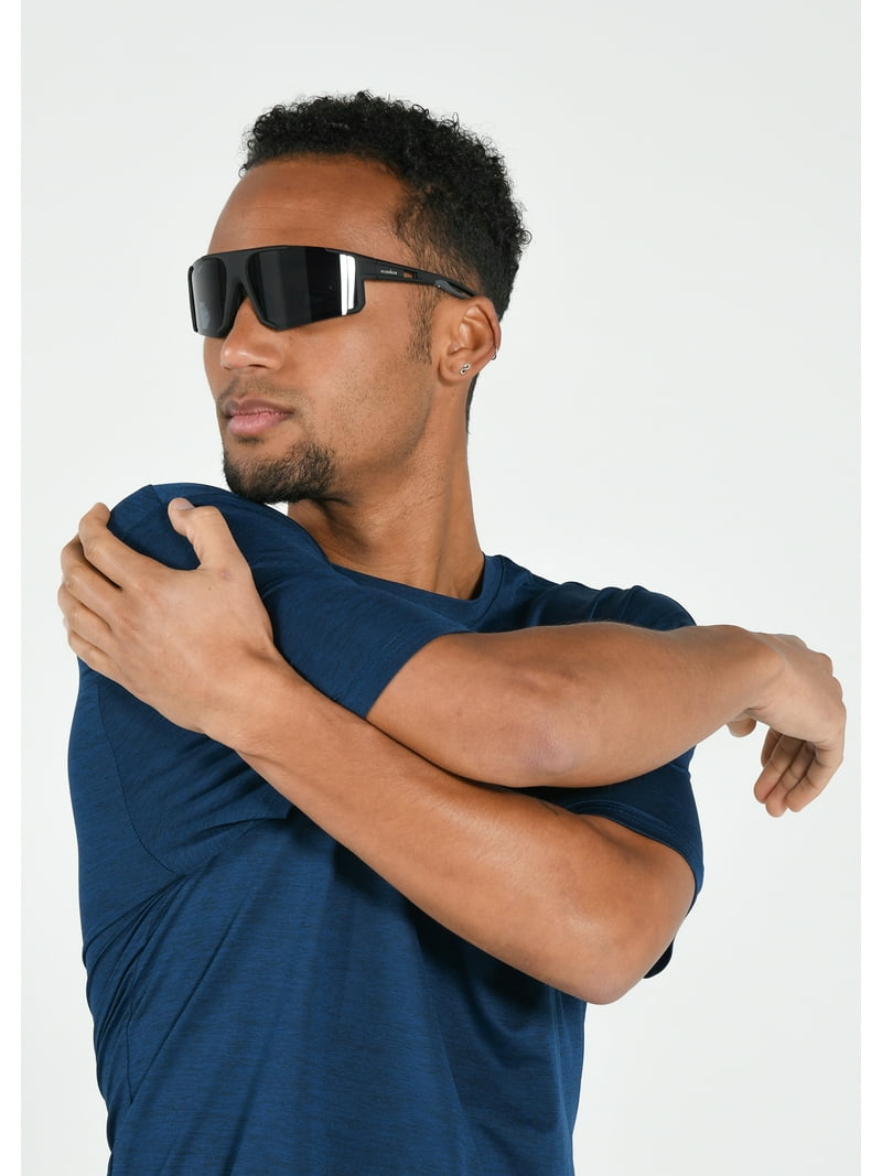 Black Sunglasses Sport All Black Sport Sunglasses - Front Porch Boutique, LLC main image 4
