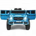 thumbnail image 6 of Costway Mercedes Benz 12V Electric Kids Ride On Car RC Remote Control W/Trunk, Blue, 6 of 7