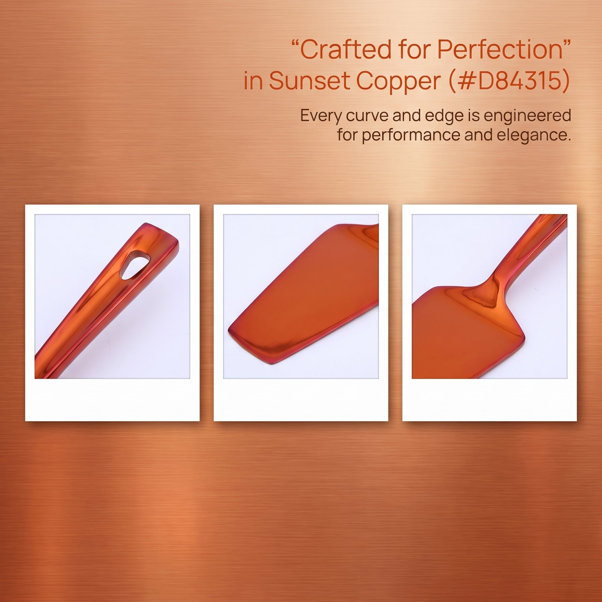 Unique Bargains Kitchen Utensil Heat-Resistant Spatula for Flipping Red 10.2x2.6 in