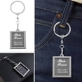 thumbnail image 2 of MKHSQHDG Today's Deals Creative Photo Frame Couple Keychain Personality Photo Keyring Love Keychain, 2 of 6