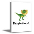 thumbnail image 1 of Awkward Styles Dilophosaurus Framed Art Dinosaur Canvas Dinosaur Lovers Gifts Digital Art T Rex Dinosaur Room Wall Art Decals Home Decor Colorful Room Decor Dinosaur T-Rex Canvas Decor for Office, 1 of 7
