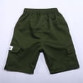 thumbnail image 7 of Tiijoy Big Boys Straight Leg Baggy Cargo Shorts Elastic Waist Casual Active Shorts, 7 of 7