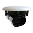 Ventline Non-Lighted Side Exhaust Bathroom Vent Fan for Mobile Home ...