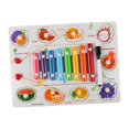 thumbnail image 2 of Xilófono de juguete para niños, teclado de piano, instrumento musical interactivo. fruta, 2 of 9