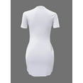 thumbnail image 3 of Lovelywholesale Good Vibes Letter Print Dress, 3 of 4