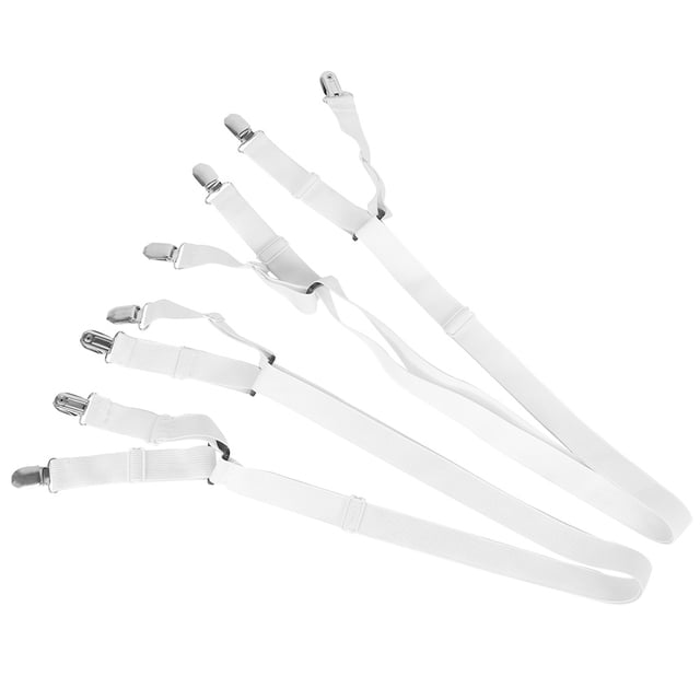 Correa para sábanas NikouMX 2 piezas soporte para sábanas pinzas para sábanas clips elásticos para sábanas