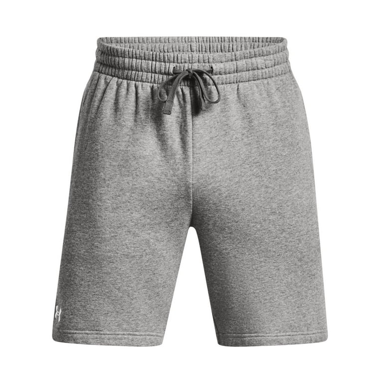 Men's Under Armour Rival Fleece Shorts Color: Midnight Navy Size