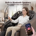 thumbnail image 5 of Real Relax Electric Massage Chair, Zero Gravity Full Body Massage Recliner Chair with 10 Fixed Rollers, Touch Screen Controller, Brown, 5 of 10