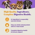 thumbnail image 4 of Halo Purely for Pets Holistic Dog Food, Complete Digestive Health Cage-Free Chicken and Brown Rice Recipe, Dry Dog Food Bag, Puppy Formula, 3.5-lb Bag, 4 of 4