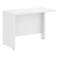 thumbnail image 1 of Pemberly Row Bureau Moderne 42W avec Dossier, Blanc - Bois d'Ingénierie, 1 of 4