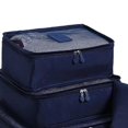 thumbnail image 2 of 6 unids/set bolsa de almacenamiento de equipaje bolsa de embalaje de viaje para ropa interior de zapatos (azul oscuro) Sywqhk Libre de BPA, 2 of 2