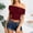 Wine, variant on Womens Tank Top Halter Neck Top Backless Cowl Neck Draped Front Tops Fashion Casual Sleeveless Blouse Streetwear Crop Top Wine