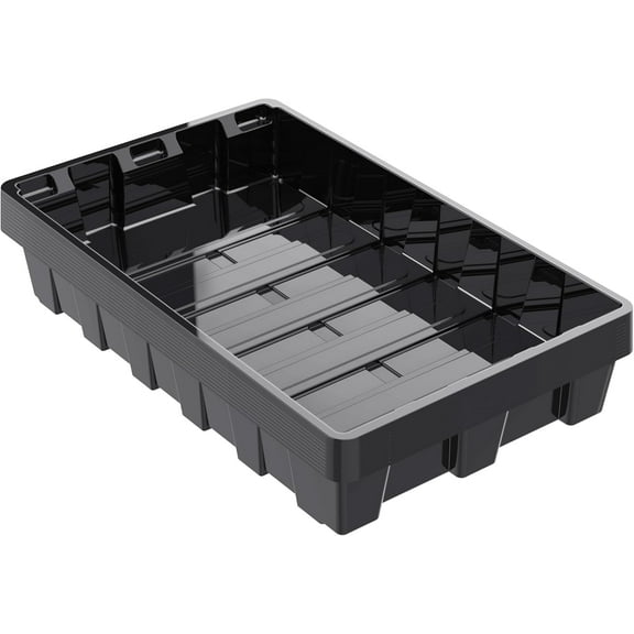 Gardzen 10 Pack Seed Trays, Reusable Plant Grow Trays, Ideal for Seed Starting, Microgreens, Indoor Gardening, and Greenhouse Plant Nurseries - No Drain Holes, 15.7" x 11.6"