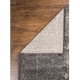 thumbnail image 4 of Linon Home Décor Jewel Area Rug Collection, Navy and Beige, 2' x 3', 4 of 5