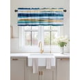 thumbnail image 2 of Valances for Windows Modern Abstract Rod Pocket Cafe Window Treatments Valance Curtains for Kitchen Bathroom Laundry Basement Windows 42"x12", 2 of 9