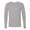 Heather Grey, variant on Next Level Apparel Men's Long Sleeve T-Shirt