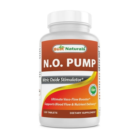 Orange Nitric Oxide - Best Naturals N.O. Pump, Nitric Oxide Stimulator, 120 Ct