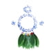 thumbnail image 1 of Sonducket Juego de 5 unidades de de hierbas de diseño Simple, traje de baile de hojas tropicales, faldas, tocado, corona, accesorio para Deportes acuáticos Azul, 1 of 6