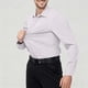 thumbnail image 1 of Blusa y camisa de manga larga con cuello vuelto para hombre, color liso, informal, a la moda, con botones, manga larga, elástica, de poliéster, 1 of 6