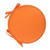 Dvkptbk Coussin de Siège Extérieur Intérieur Coussins de Chaise Intérieur Extérieur Coussins de Chaise Ronds avec Attaches, Coussins Ronds pour Chaises de Salle à Manger Coussin de Siège Rond Coussins de Chaise de Jardin Ensemble pour Meuble