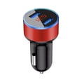 thumbnail image 1 of 15W LED Digital Car Fast Charger - Temperature-Resistant, Dual USB Ports with Smart Protection for Smartphones, 1 of 2