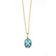 thumbnail image 1 of Collar para Mujer con Cristal Fino Swarovski en forma de Oval– Bañado en Oro 14k- Collar Elegante y Brillante-Collares de Mujer de Moda- Joyería para Mujer de Moda- Regalo especial Ortiz Espinosa Temporada, 1 of 2