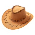 thumbnail image 1 of SAYOO Sombrero de vaquero de estilo occidental para mujeres y hombres SAYOO moda, 1 of 1