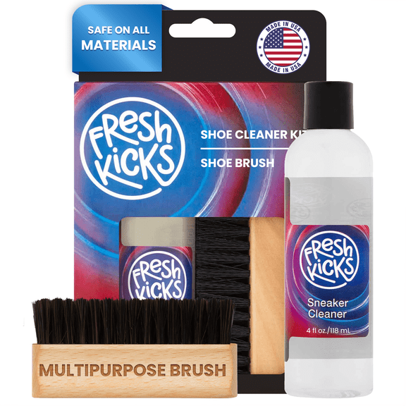 Fresh Kicks Shoe Cleaner Kit - Sneaker Cleaner for Leather, Whites, Canvas Sneakers and More!