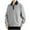 Gray, variant on Generic Mens Quarter Zip Pullover Sweatshirt Lightweight Solid Mock Neck Long Sleeve Sweatshirts Casual Athletic Golf Shirts