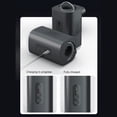 thumbnail image 3 of Mistaha Portable Electric Air Pump with LED Light and Multiple Nozzles - Black, Inflation & Deflation, Long Battery Life, High Pressure, Compact Design, 3 of 7