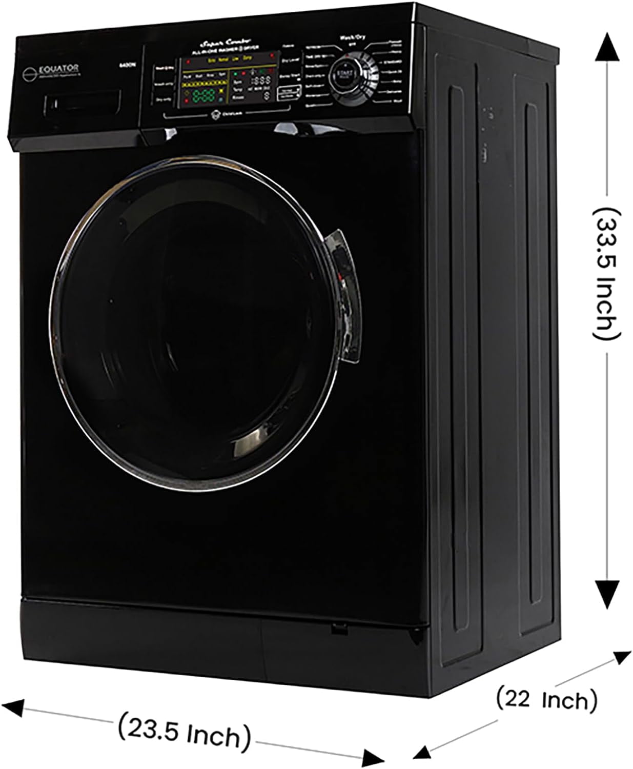 Equator EZ4400 All In One Combination Ventless Home Washer Dryer