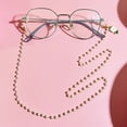 thumbnail image 3 of Chaîne de Lunettes de Lecture Support de Cordon Sangle Fleur Lanière Retenue de Lunettes, 3 of 8