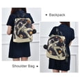 thumbnail image 4 of FORMRS Women's Travel Backpack Purse Anti-Theft Hidden Pockets Casual Shoulder Bag, Astronaut Floating, 4 of 7