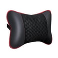 thumbnail image 2 of Luwecf Car Headrest Four Seasons Easy Installation Auto Accessories Car Neck Pillow Black Red, 2 of 9