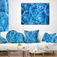 thumbnail image 3 of Designart Dark Blue Fractal Dramatic Clouds - Abstract Throw Pillow - 18x18, 3 of 4