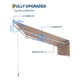 thumbnail image 4 of Yeshouse Toldo retráctil manual para patio, 10x8 pies/13x10 pies, tela impermeable resistente a la decoloración, robusto marco de aluminio, parasol ajustable para terraza y jardín, 4 of 7