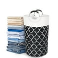 thumbnail image 5 of Chmadoxn Laundry Basket, Laundry Hamper, Collapsible Laundry Baskets, Dirty Clothes Hamper, Waterproof Laundry Basket with Foam Protected Aluminum Handles for College Dorm, Family, 5 of 6