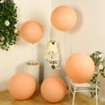 thumbnail image 4 of BalsaCircle 5 Blush 36 in Round Matte Pastel Latex Biodegradable Balloons Wedding Reception Events Birthday Party Decorations Supplies, 4 of 8
