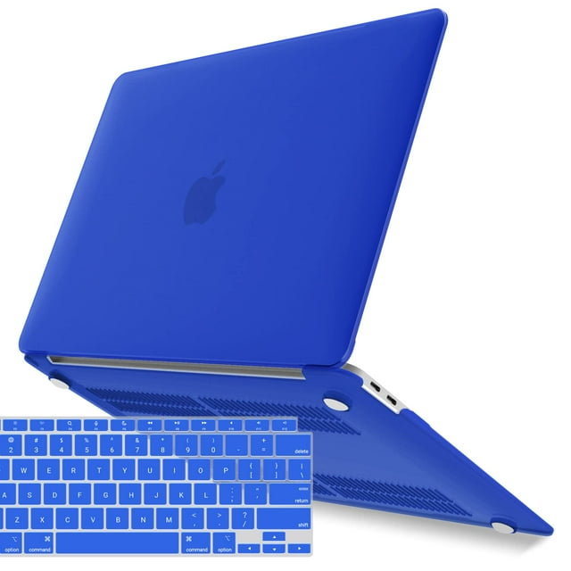 Funda rígida para MacBook Air de 13 pulgadas con tapa de teclado, color azul real