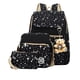 thumbnail image 1 of Set de mochilas de Lona con estampado de estrellas Bansusu para niñas adolescentes, 1 of 7