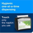 thumbnail image 6 of Tork DX906E Universal Xpressnap Dispenser Napkin, Interfold, 1-Ply, 8.5" Length x 13.0" Width, Natural,(Case of 12 Packs, 500 per Pack, 6,000 Napkins), 6 of 8